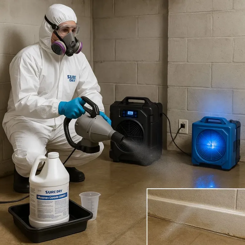 Sanitization and Odor Removal process in Colfax, CA