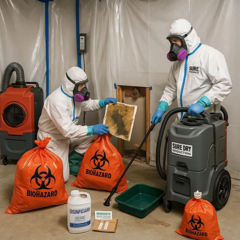 Contaminated Water Handling Protocols process in Colfax, CA